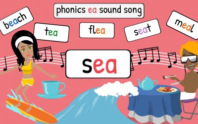 ea Digraph – Phonics Song on Silly School Education TV