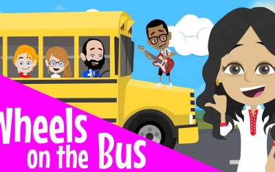 Wheels on the Bus – Silly Animated Nursery Rhyme for Kids